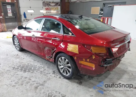 2014 Hyundai Sonata Limited z USA, uszkodzony, nr VIN 5NPEC4AC6EH828027